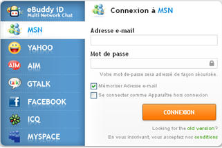 Comment se connecter sur MSN en ligne