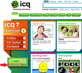 Comment créer un compte ICQ