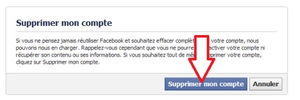 Pour Supprimer Un Compte Facebook Definitivement