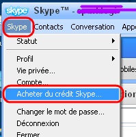 Comment acheter des crédits Skype