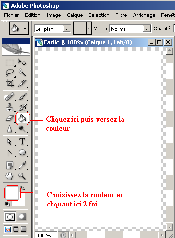 Créer un papier brulé  avec Photoshop