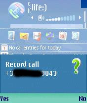 Enregistrer les appels téléphonique de votre mobile Symbian