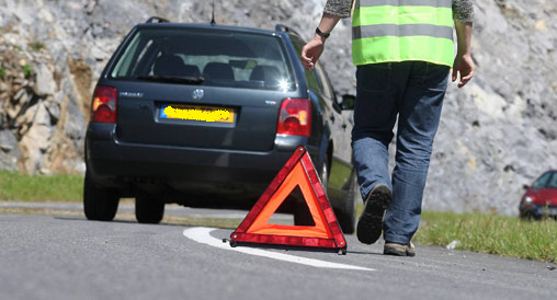 Triangle de pré-signalisation