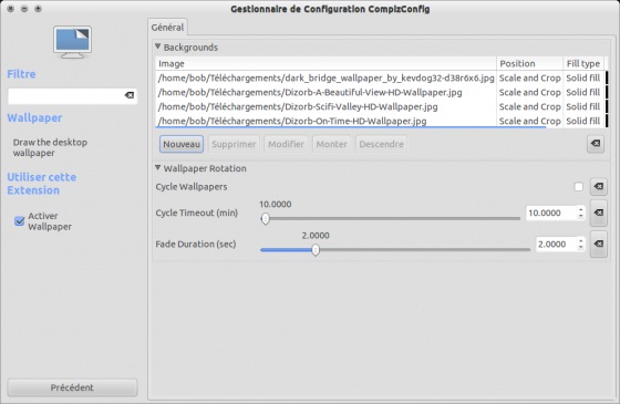 Configuration CompizConfig