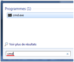 Connaitre son adresse IP sous windows 7