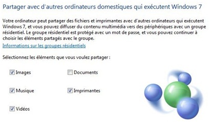 fenêtre de création du groupe résidentiel