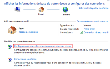 créer un réseau wifi sécurisé sous windows 7