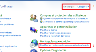 Ajouter une langue au clavier sous windows 7