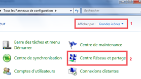 Ajouter une nouvelle connexion sous windows 7