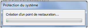 Restaurer le système sous windows 7