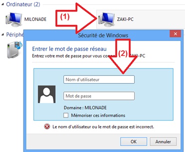 Identifications sur PC