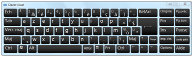 Comment utiliser le clavier virtuel