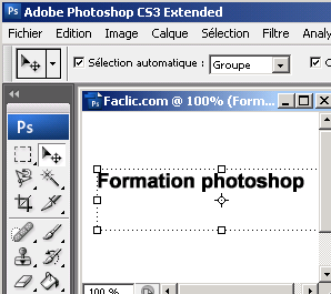 Texte Photoshop