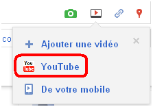 Publier et partager une vidéo youtube sur google plus