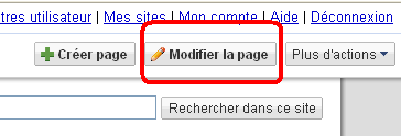 ajouter un accès à votre boite Yahoo sur google sites