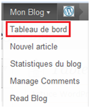 Ajouter un ami sur le blog WordPress