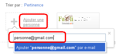 ajouter des contacts à un cercle google plus