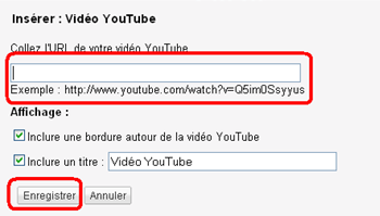 Ajouter un vidéo youtube dans une page de site google sites