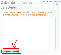 Calculer le nombre de lettre d'un paragraphe