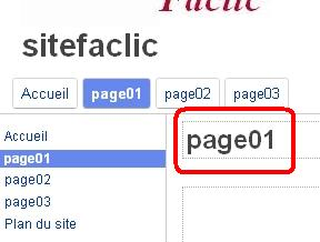 changer le nom d’une page sur un site google sites