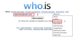 Connaitre le propriétaire d’un site web avec Who.is