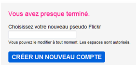 Comment s'inscrire sur Flickr