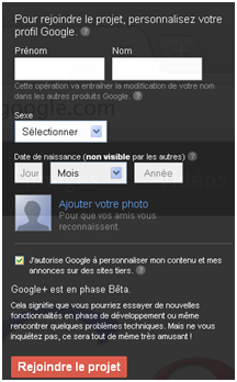 Comment créer un compte google plus ?