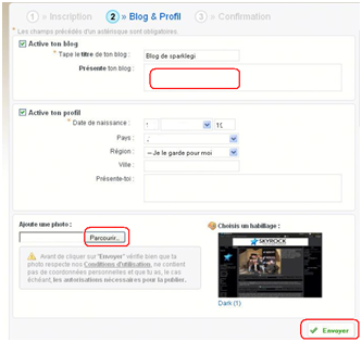 Comment créer un blog Skyrock