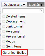 Créer un dossier pour mail chez Gmail