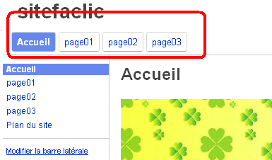 Comment créer un menu de navigation sur google sites