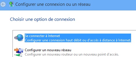 Se connecter à Internet