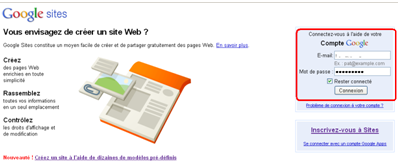 Comment créer un site google sites