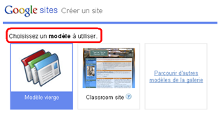 Comment créer un site google sites