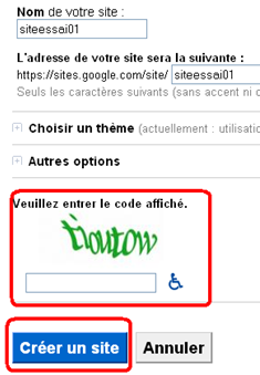 Comment créer un site google sites