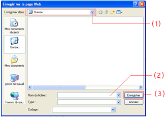 Comment enregistrer une page web