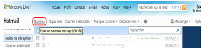 Comment envoyer un fichier par Hotmail