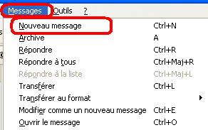 Envoyer un mail avec thunderbird