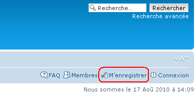 Comment s'inscrire sur un forum phpbb