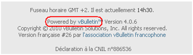 Comment s'inscrire sur un forum vbulletin