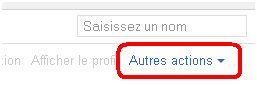 Bouton d'autres actions google plus