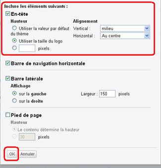 Comment modifier l’alignement d’entête d’une page google sites