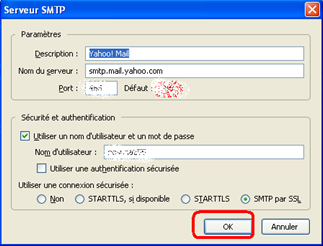Modifier le pop et SMTP d'un compte mail sur Thunderbird