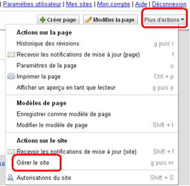 Comment partager mon site google sites sur facebook et twiter