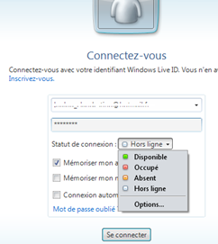 Comment passer hors-ligne sur MSN