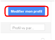 Lien pour modifier le profile google plus