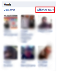 Faire une recherche parmi les amis d’un ami facebook