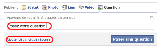 Comment faire un sondage sur facebook