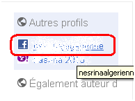 Liste des liens du profil google plus