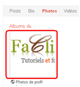 Album d'un contact google plus