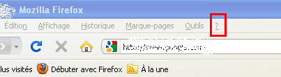 Version de mon navigateur web